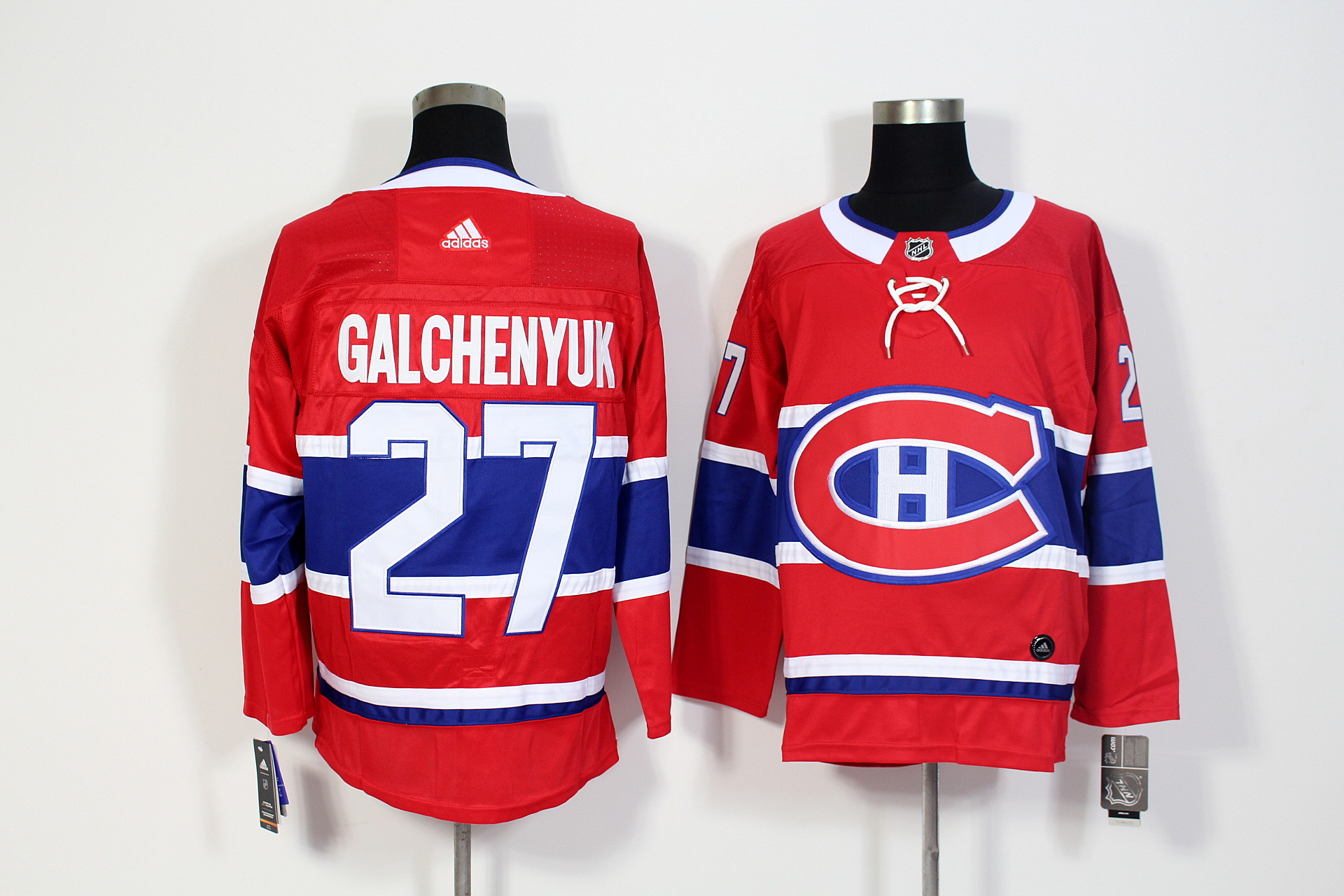 Men's Adidas Montreal Canadiens #27 Alex Galchenyuk Red Stitched NHL Jersey Men's Adidas Montreal Canadiens #27 Alex Galchenyuk Red Stitched NHL Jersey
